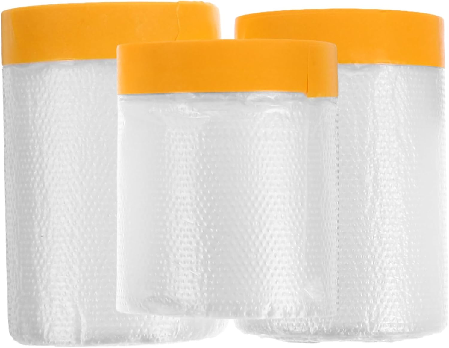 Gadpiparty 3Rolls Pre-Taped Adhesive Masking Film Protective Sheeting for Auto Easy Installation Pe Material for Car image number 6