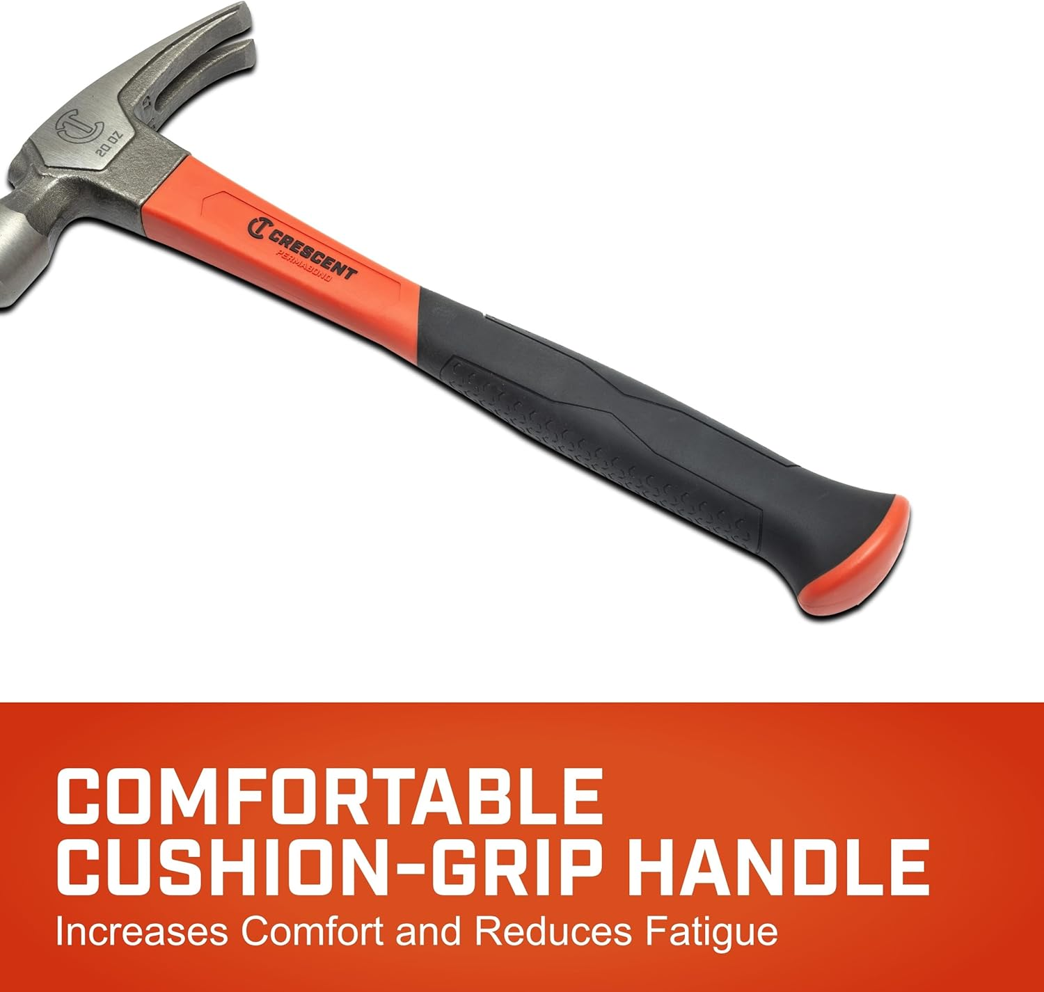 Crescent 11418C-06 Rip Claw Hammer with Fiberglass Handle image number 5