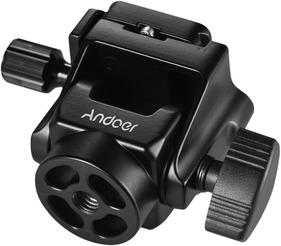 M-12 Monopod Tilt Head Panoramic Head Telephoto Bird Watching with Quick Release Plate