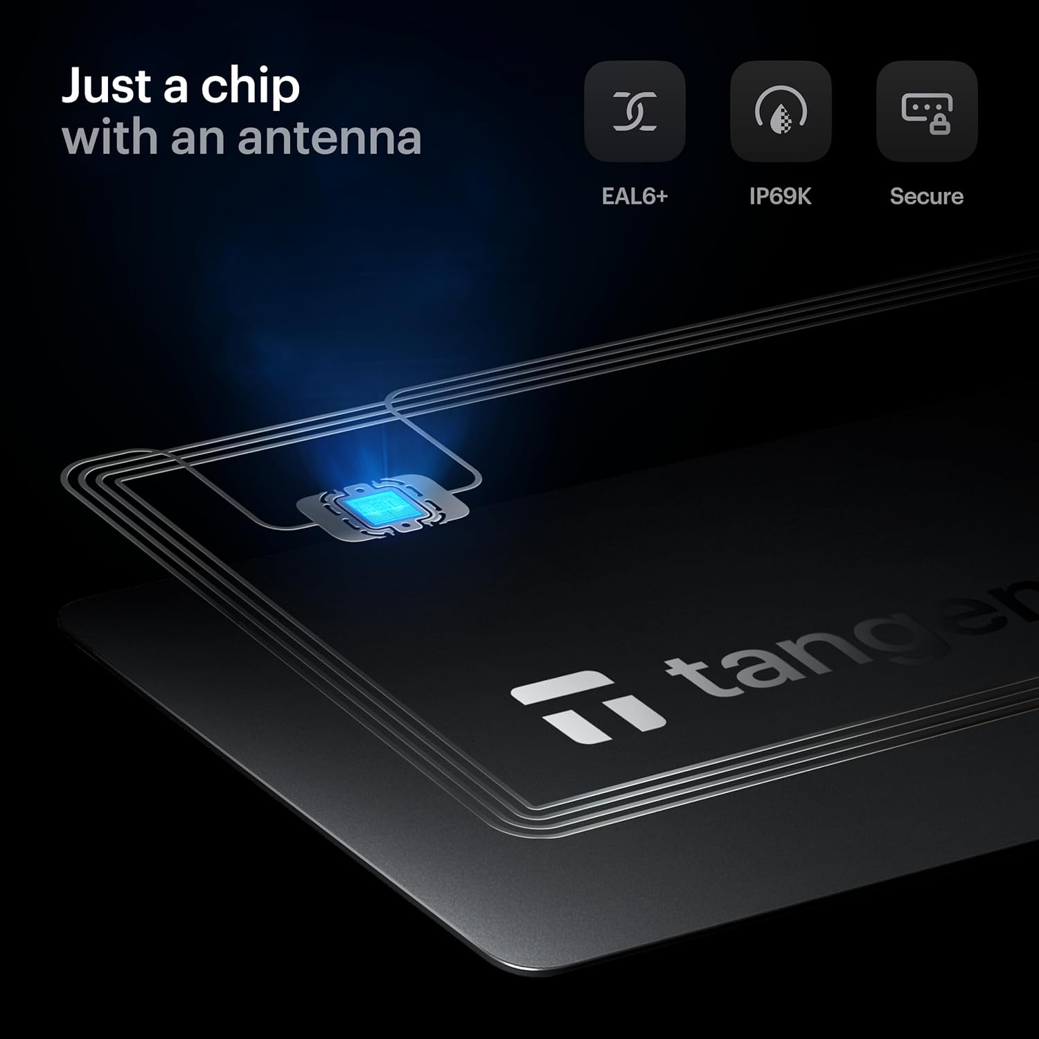 TANGEM Wallet 2.0 Pack of 3 - Secure Crypto Wallet - Trusted Cold Storage for Bitcoin, Ethereum, Nft'S & More Coins - 100% Offline Hardware Wallet image number 2