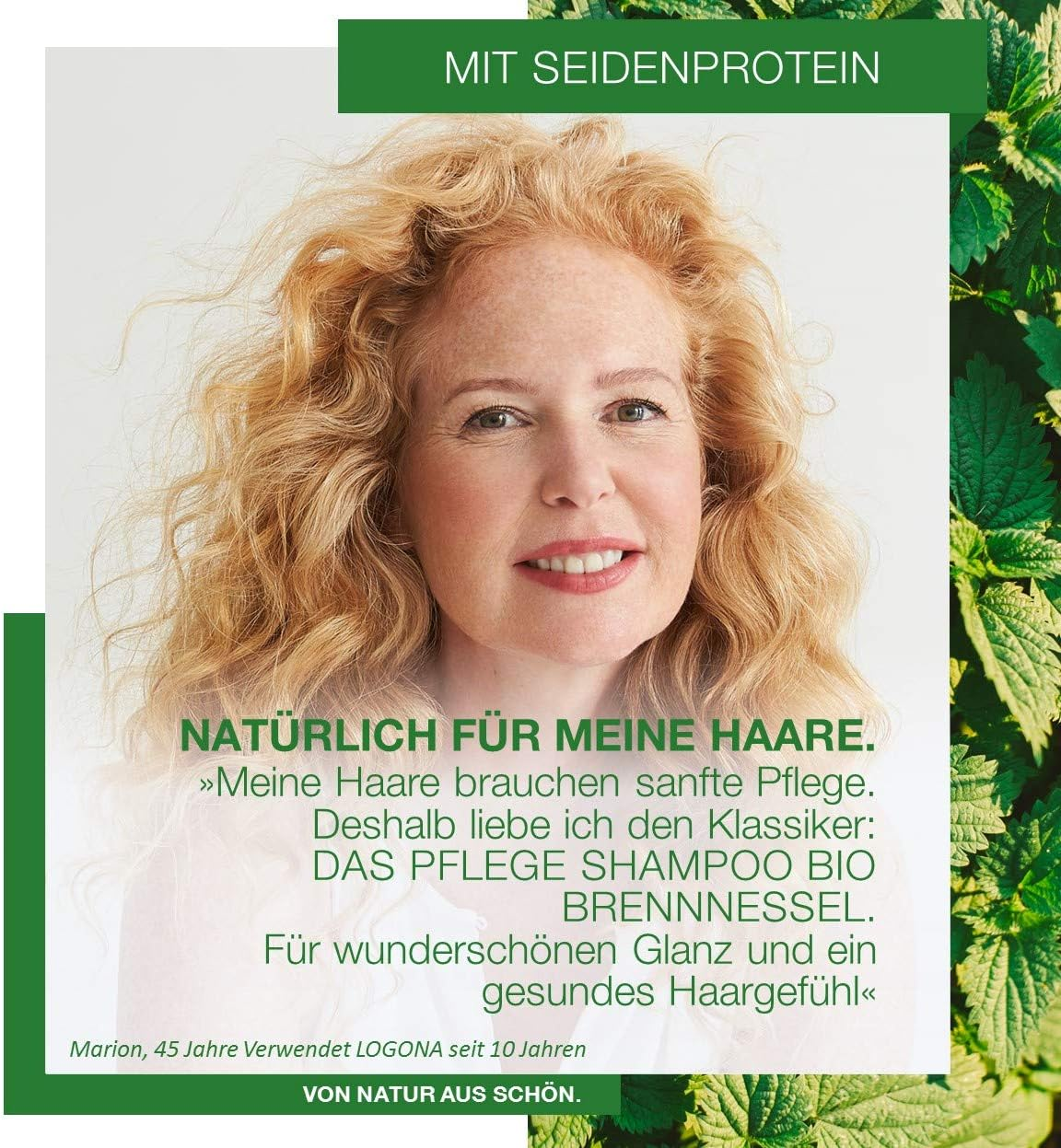 Logona Essential Shampoo Nettle, 8.8 Fl Oz (250 Ml) X 1 image number 3