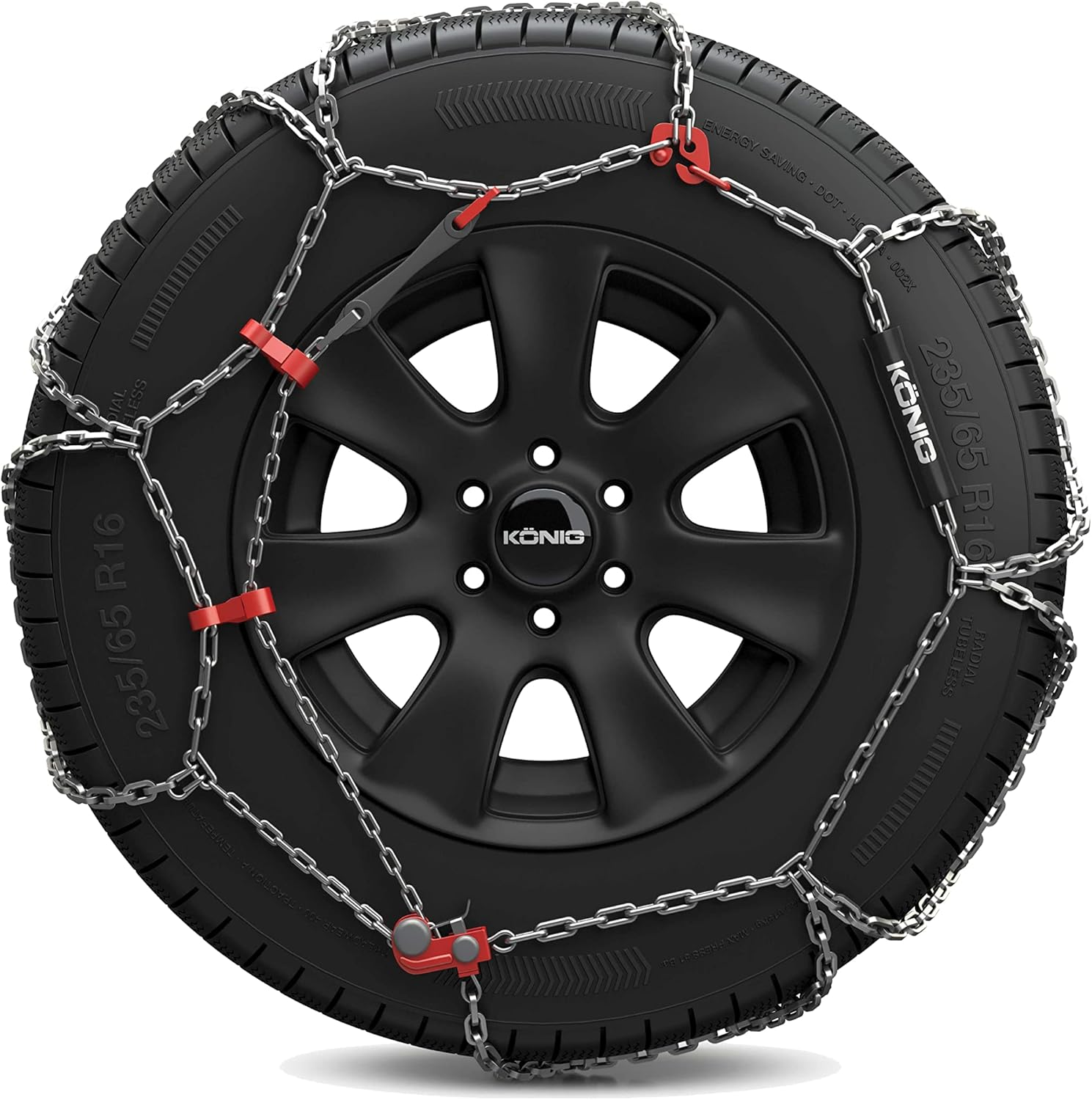 KONIG XB-16 265 Snow Chains, Set of 2 image number 3
