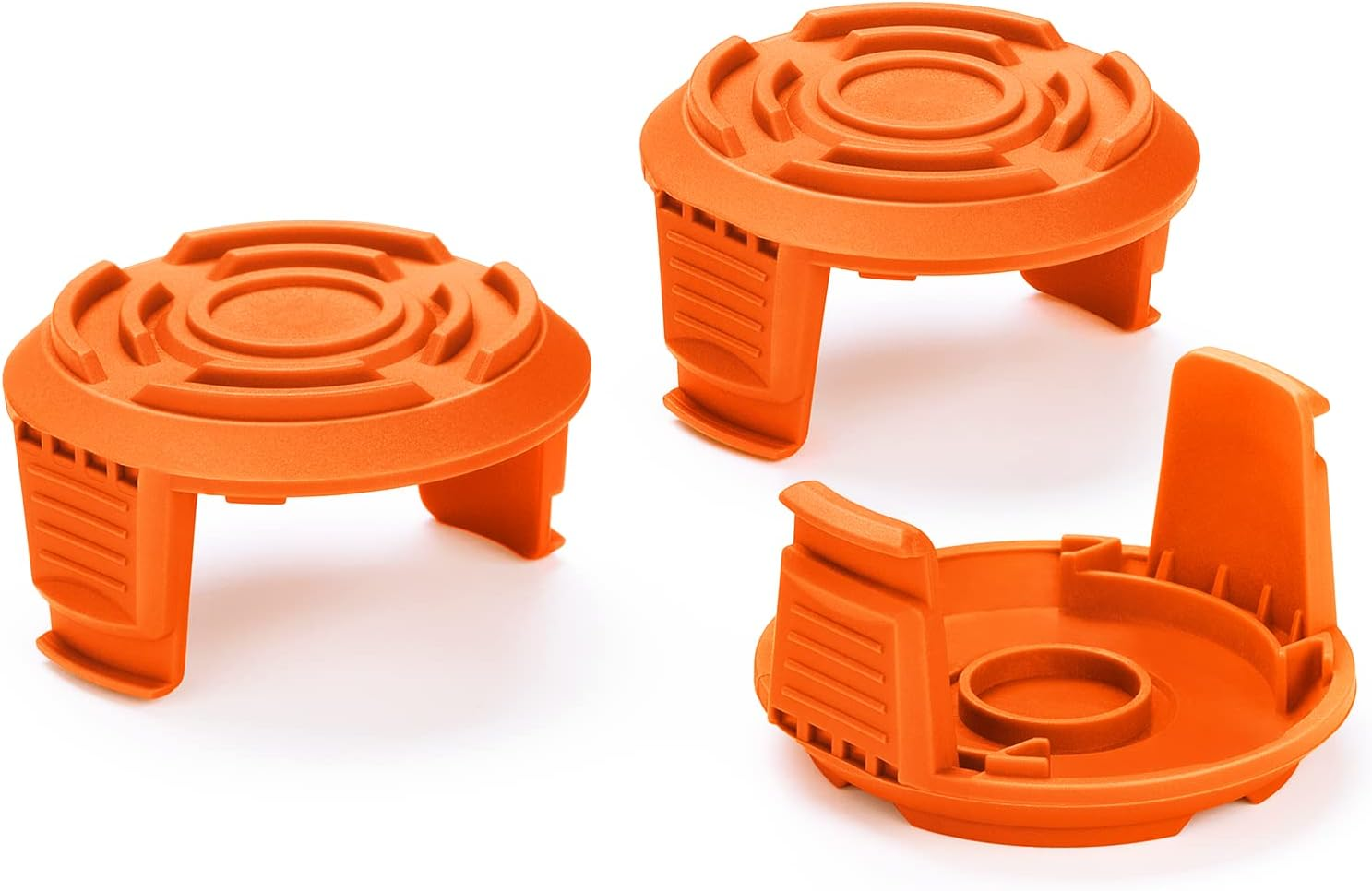 Spool Cap Cover for Worx,Trimmer Replacement Spool Cap Covers for Worx,Suitable for Worx Weed Eater (3 Pack) image number 5