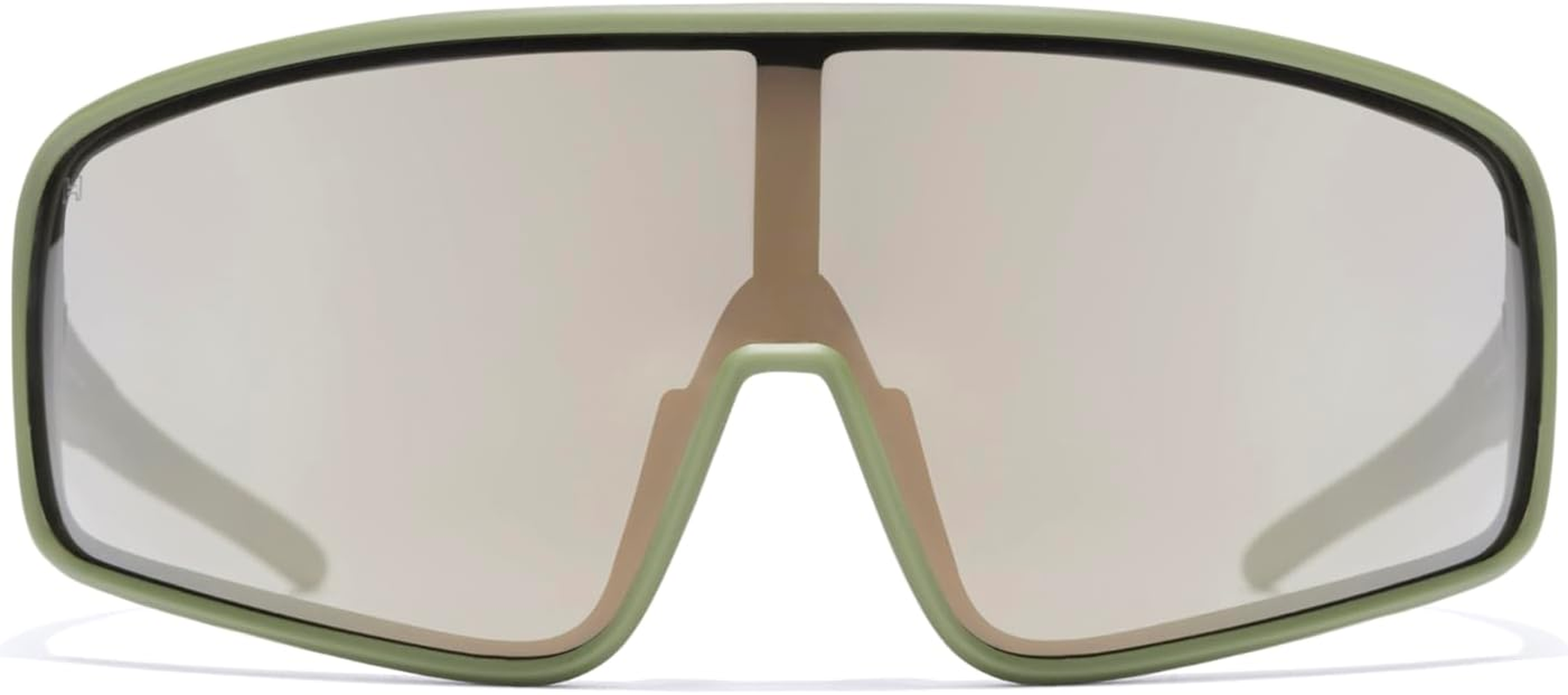 HAWKERS Sunglasses for Men and Women - Protection UV400 - TIGER Model - Mask Sunglasses - Black Dark image number 2