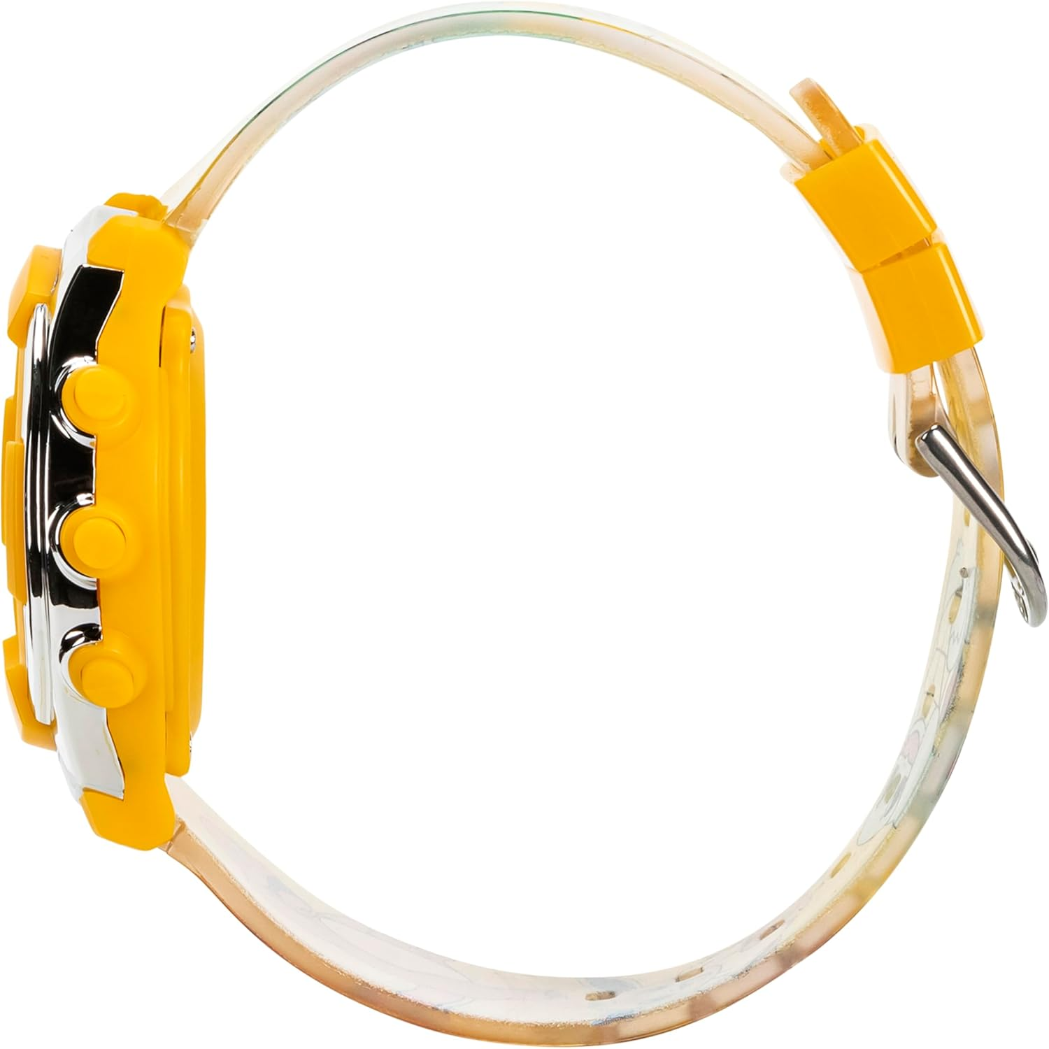 Accutime Kids Pokemon Pikachu Digital LCD Quartz Wrist Watch with Yellow Strap, Cool Inexpensive Gift & Party Favor for Boys, Girls, Adults All Ages (Model: POK4239AZ), Pikachu, Digital image number 1