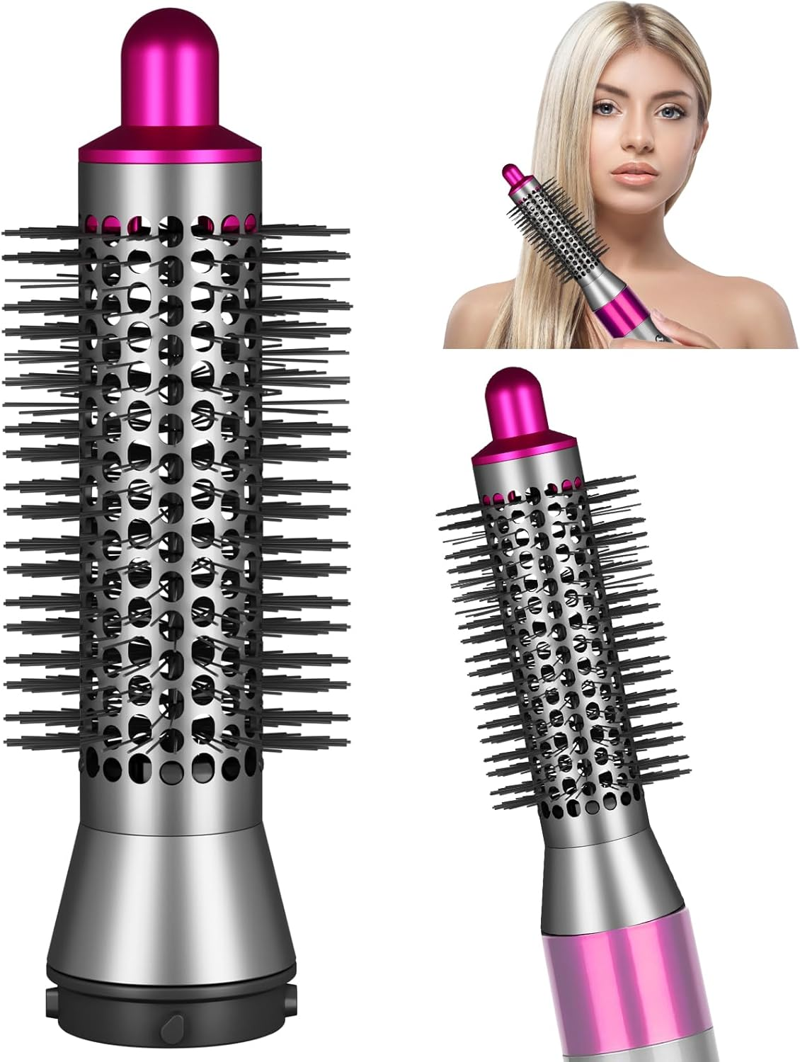ZEPHBLOW Small round Volumizng Brush Replacement for Dyson Airwrap, 20MM Smaller round Brush Compatible with Airwrap Styler for Adds Hair Body Shape Volume, Hair Volumizing Attachment Replacemet for NO.971893-01