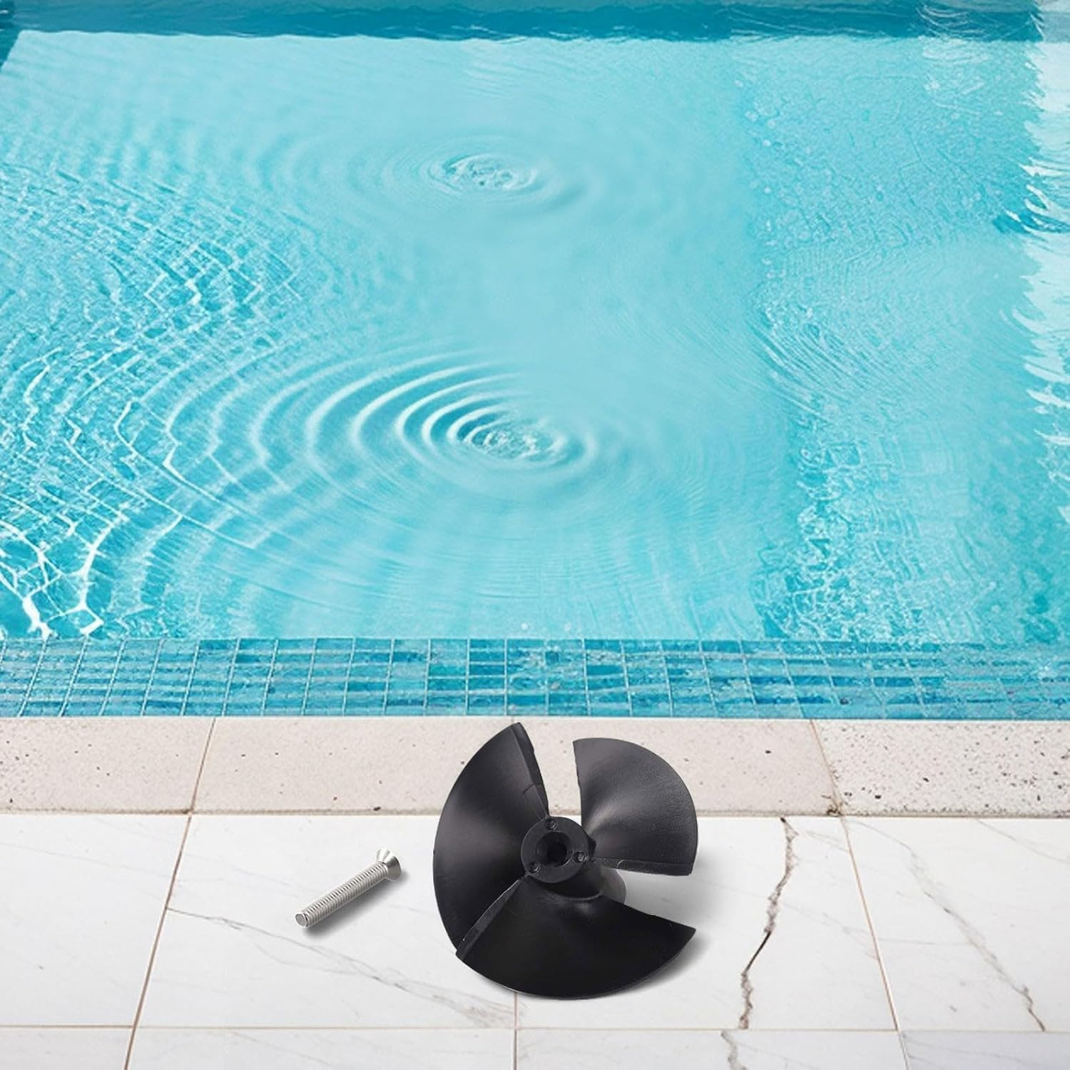 For Dolphin Pool Cleaner Impeller 9995266R1 Fits Multiple Robotic Models Including M200 M400 M500 Improves Suction and Cleaning Performance in Pool Maintenance image number 6