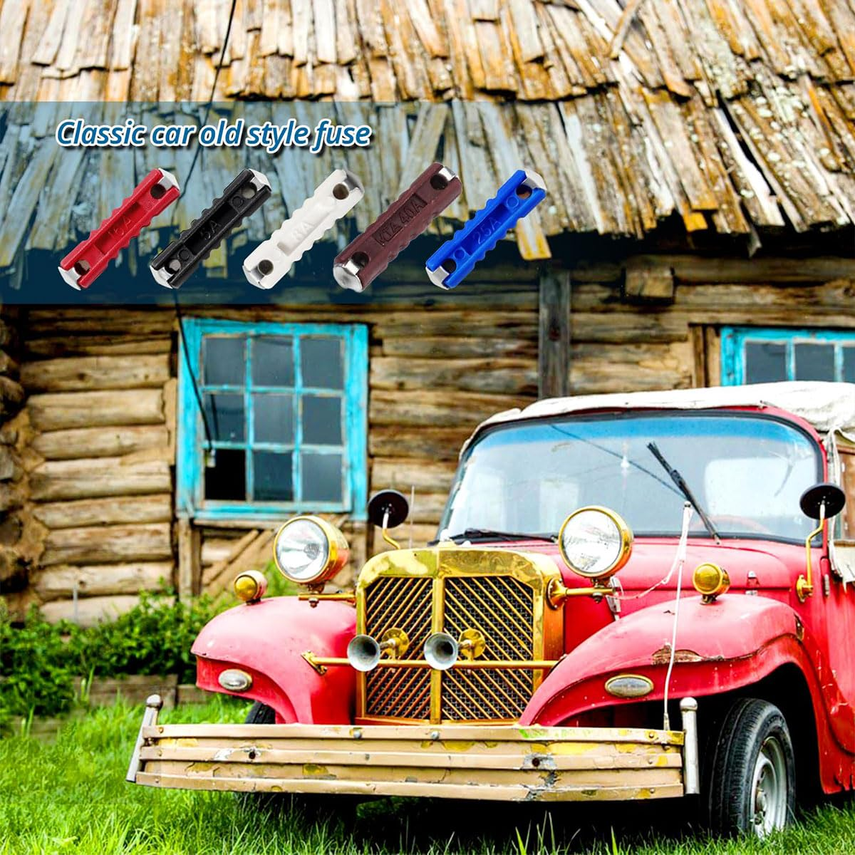 AIMALL 200-Piece Auto Torpedo Fuse Set, Boxed Eastern European Fuse Combination, 25Mm Length image number 3