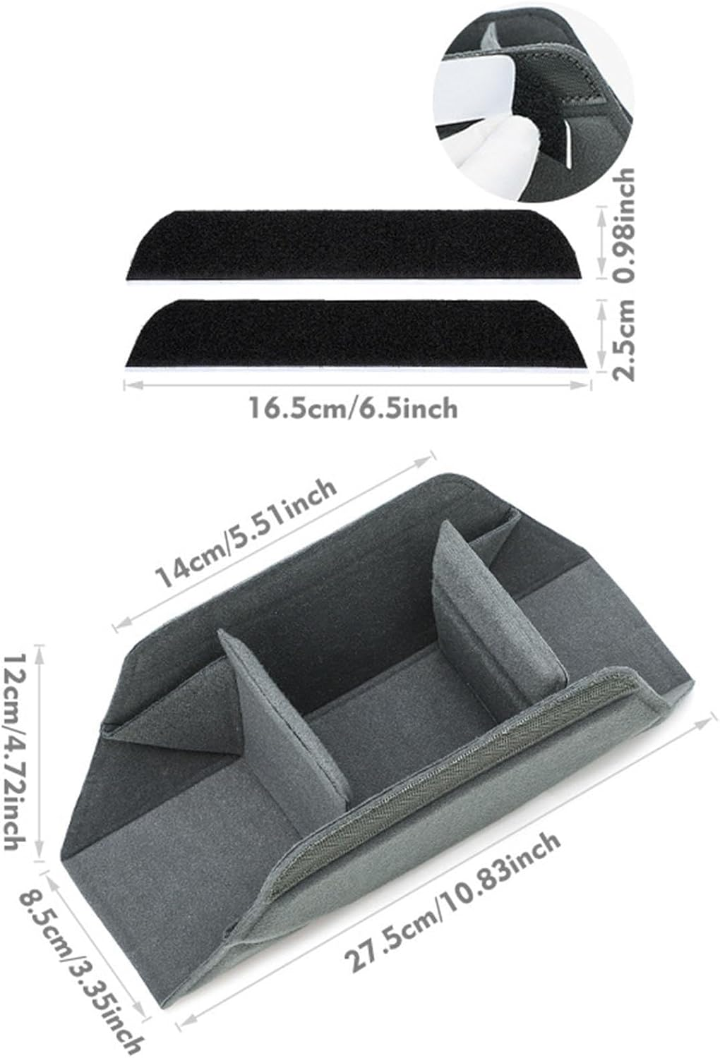 Kibcslic Camera Lens Padded Bag Insert Camera Storage Cube Cameras Storage Equipment Protection Pouch DSLR Protective image number 6