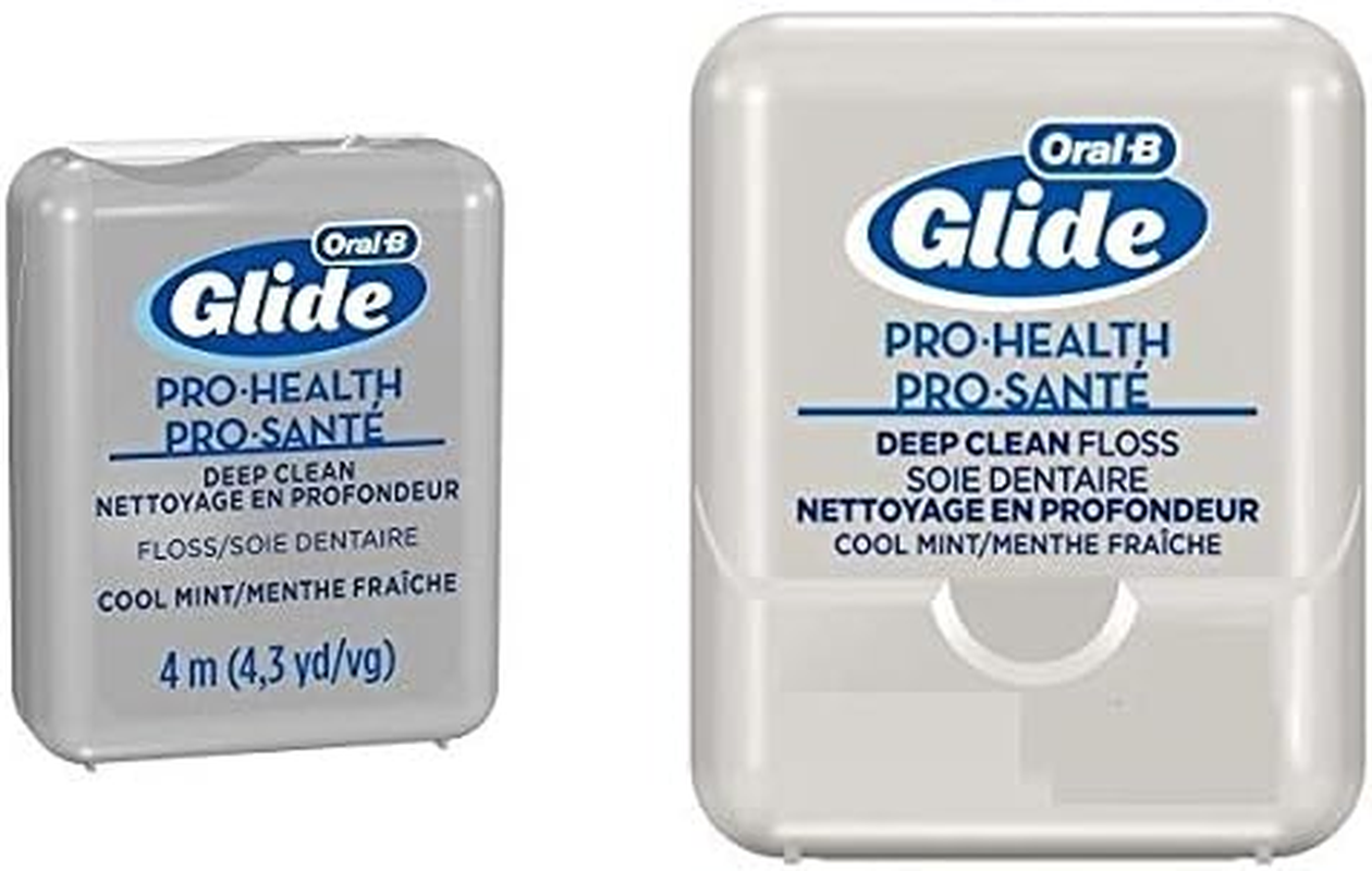 Glide Oral-B Pro-Health Deep Clean Floss, Cool Mint, Small Size 4 Meters (4.3 Yards) - Pack of 12 image number 3
