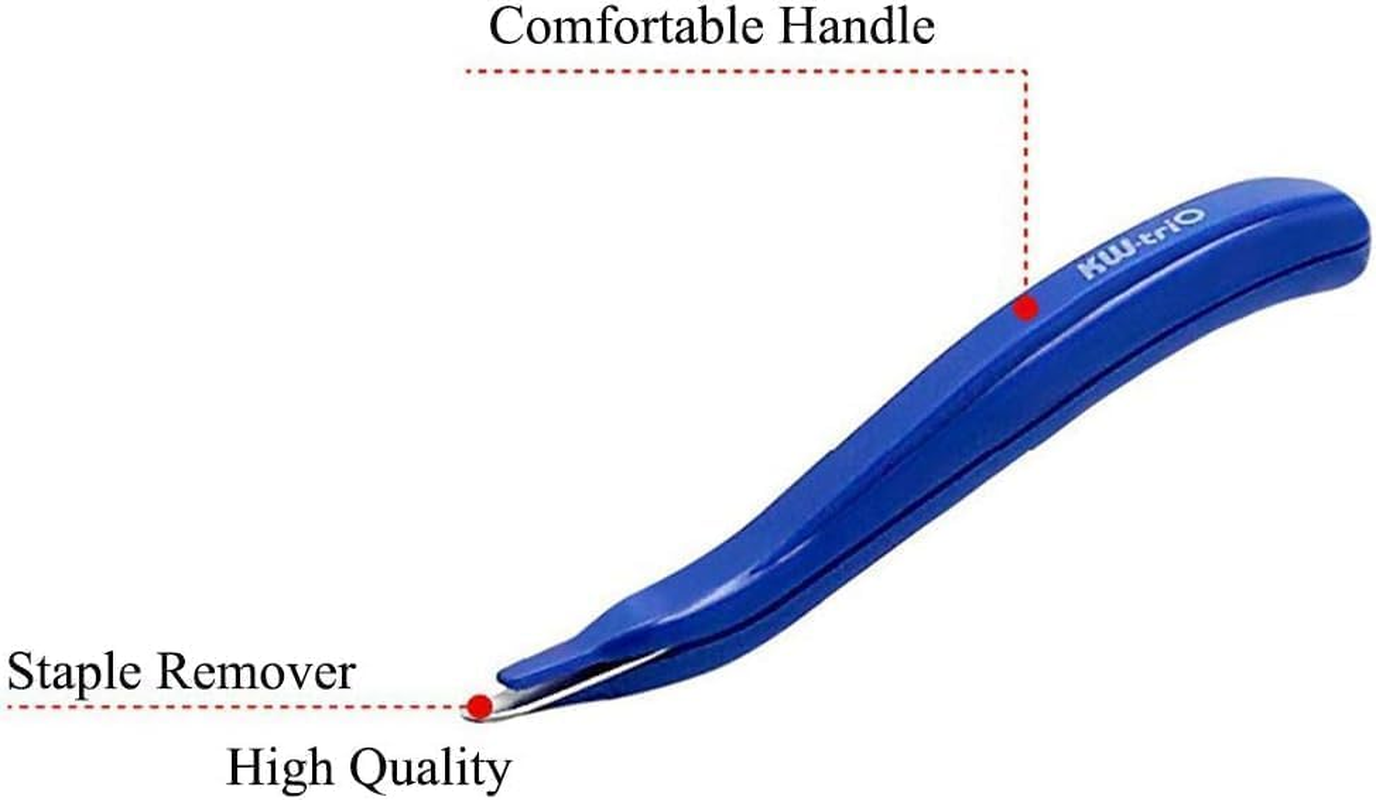 2Pcs Pink Portable Staple Remover,Staple Puller Tool Magnetic Head Staple Removal Tool Handheld Staple Puller,Pen Type Staple Remover Binding Supplies Office and School Products image number 6