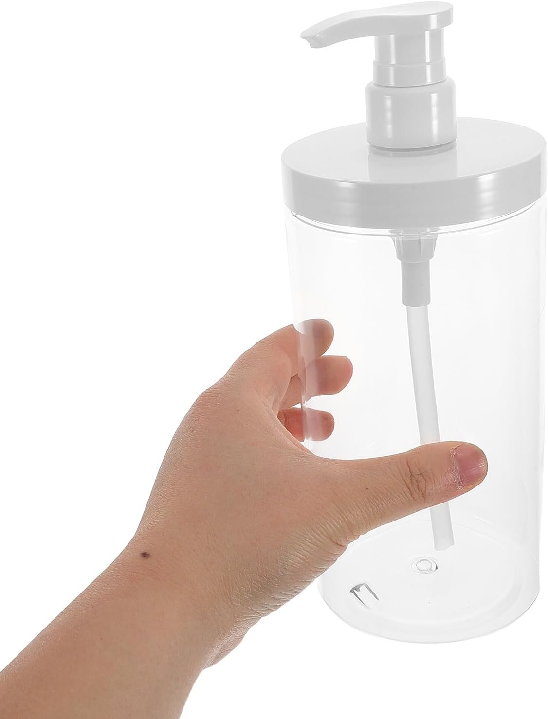 WATIIFUFU Refillable Travel Size Pump Bottle 1000Ml Wide Mouth for Shampoo and Lotion Bathroom Shower image number 3