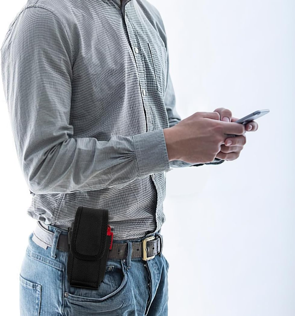 Jingzan Multitool Case Magnetic Cover Multitool Pouch Compatible with Leatherman Wave plus Wingman Surge Rebar EDC Belt Organizer Tool Holster image number 5