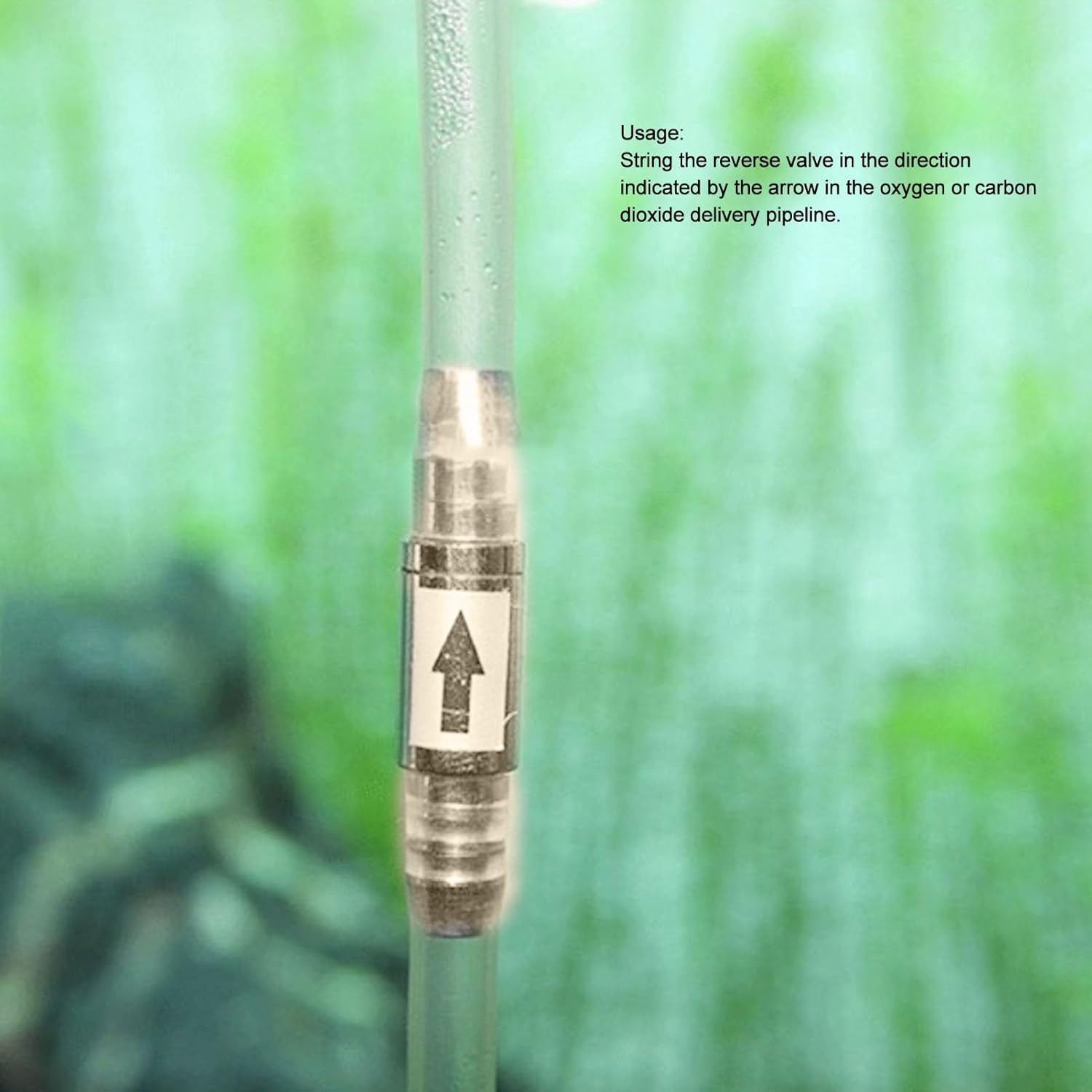 5Pcs Stainless Steel One Way Check Valve, Proof CO2 Check Valve, Lightweight Fish Tank Check Valve, Easy to Install Aquarium Check Valve for Fish Tank Aquarium Zone Generators image number 3