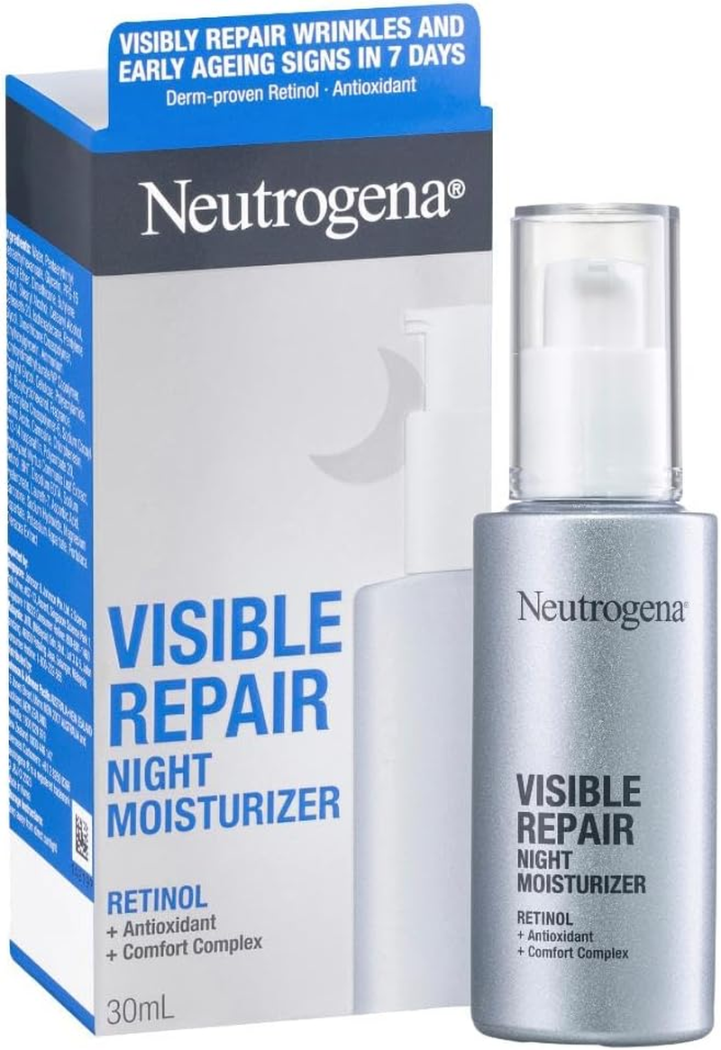 Neutrogena Visible Repair Retinol Night Moisturizer 30Ml image number 3