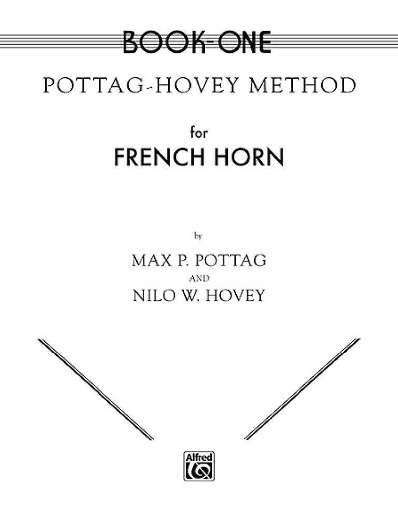 Pottag-Hovey Method for French Horn, Book I: 0 image number 2