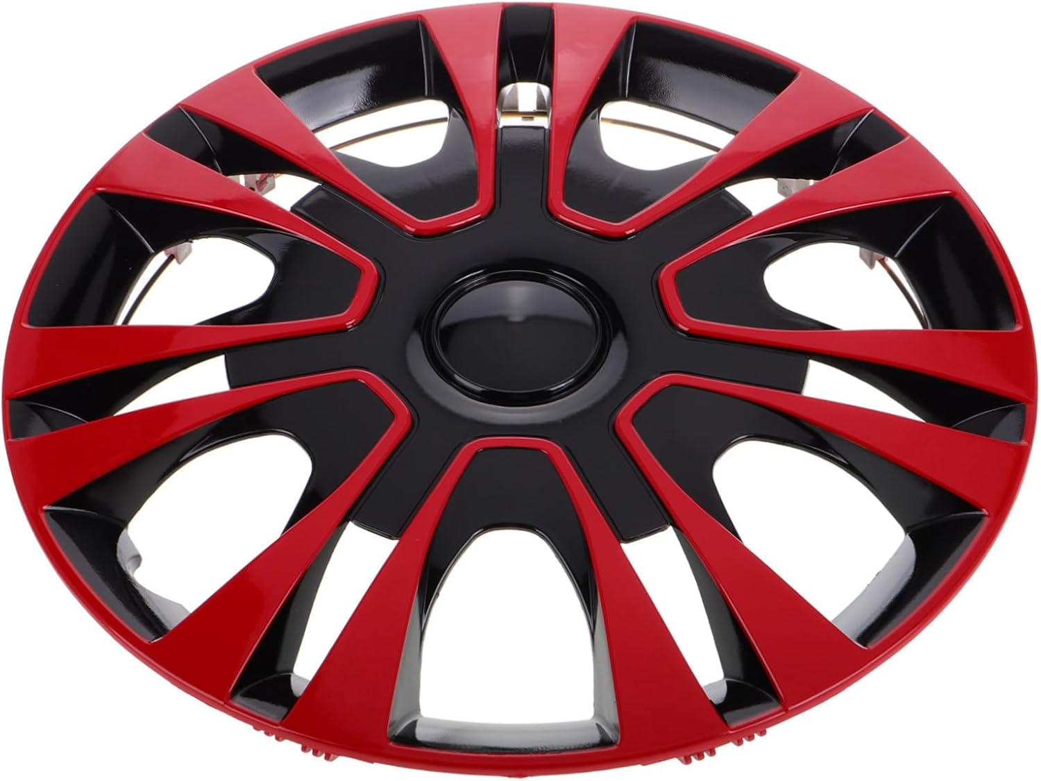 SOESFOUFU 13 Red Hubcaps for Car Wheels Durable Wheel Center Caps for Vehicle Accessories Easy Installation Rim Covers for Conditions image number 2