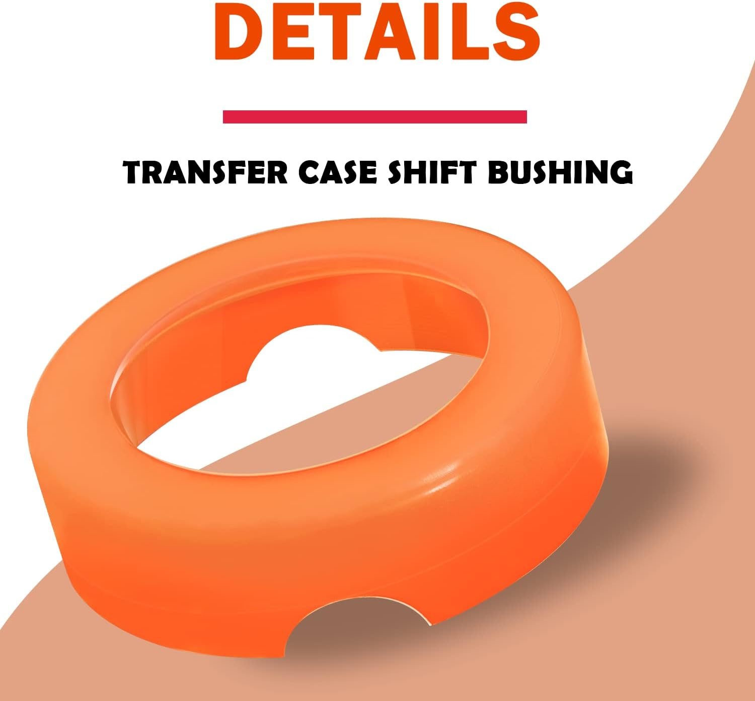 Polyurethane Transmission and Transfer Case Shifter Bushing Kit for Suzuki Samurai 86-95 image number 4