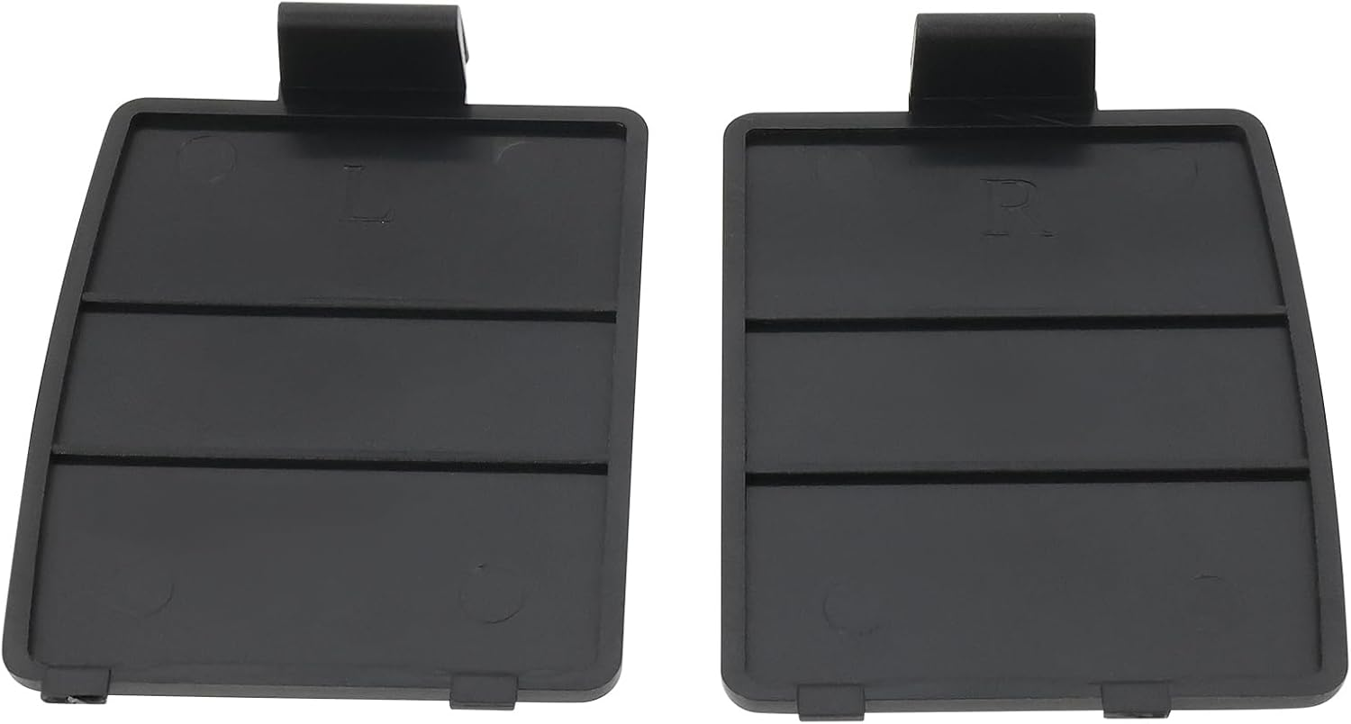Create Idea 1 Pair Battery Cover Set Replacements Accessories Left and Right Battery Cover Compatible with SEGA Game Gear Console Black