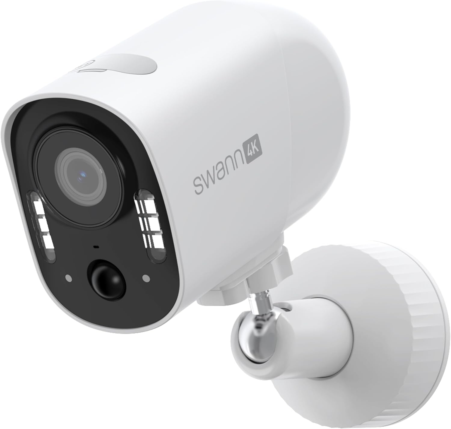 Swann Xtreem 4K Wireless Security Camera, Indoor, Outdoor, Night Vision, 2-Way Talk, Siren Heat & Motion Detection, Swann Security App - SWIFI-4KXTRM image number 2