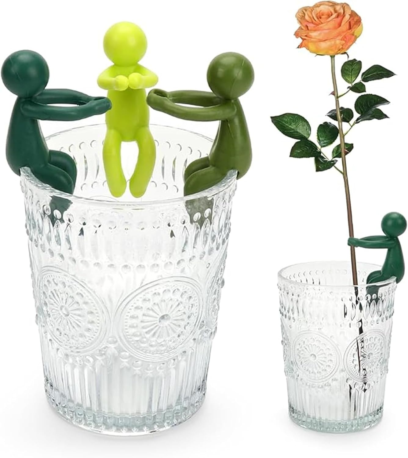 3 Pcs Plant Propagation Friends, Plant Support for Sprouts, Stems, Shoots and Cuttings, Growth Tool for a Plant Propagation Station Indoor Garden Funny Plant Lover