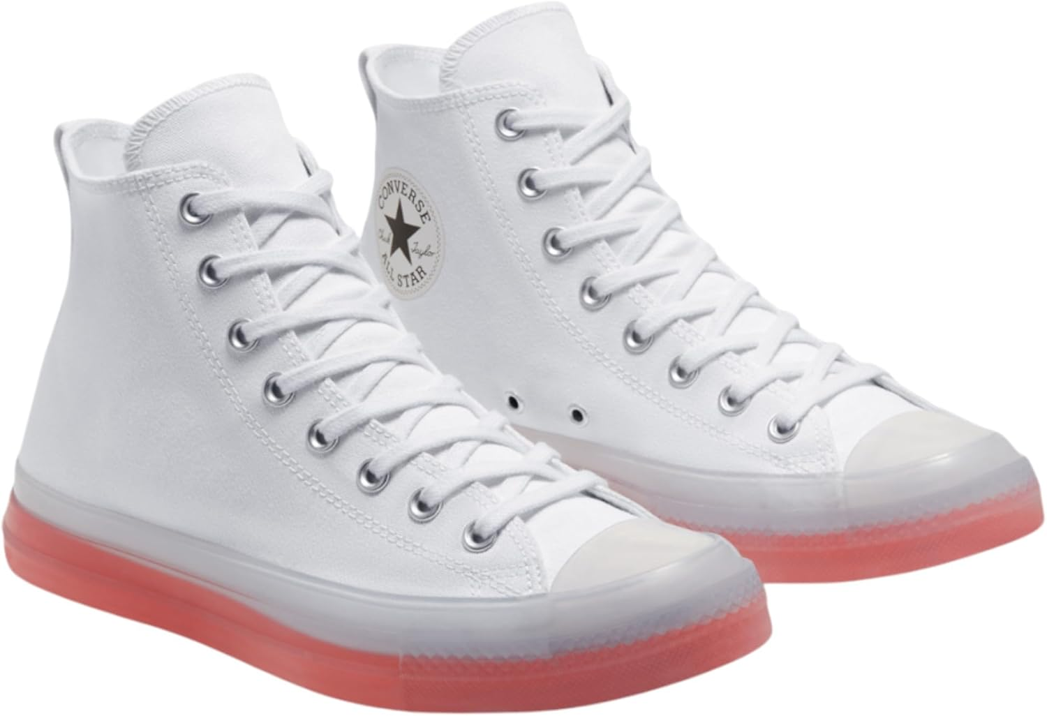 Converse Unisex Chuck Taylor All Star Cx High Top Shoe White/Clear/Wild Mango 9 Casual image number 1