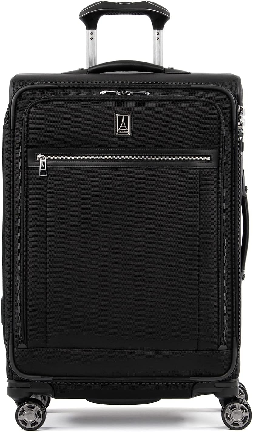Travelpro Platinum Elite Softside Expandable Luggage 8 Wheel Spinner Suitcase