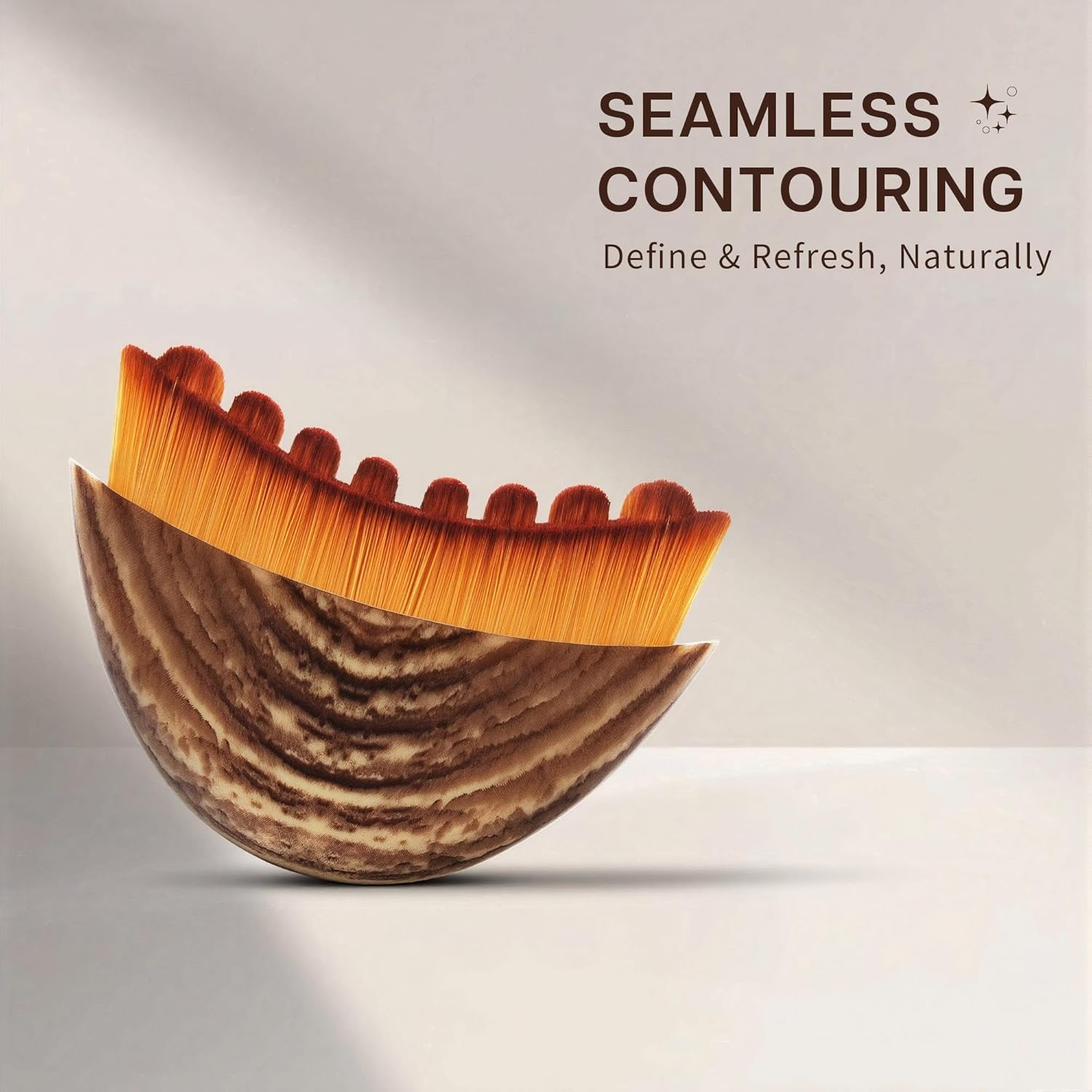 Olephira Lymphatic Drainage Face Brush - Anti-Puffiness Jawline Sculpting Dry Brush, Ergonomic Design for Facial Curve Fit, Skin Rejuvenation (1PC) image number 5