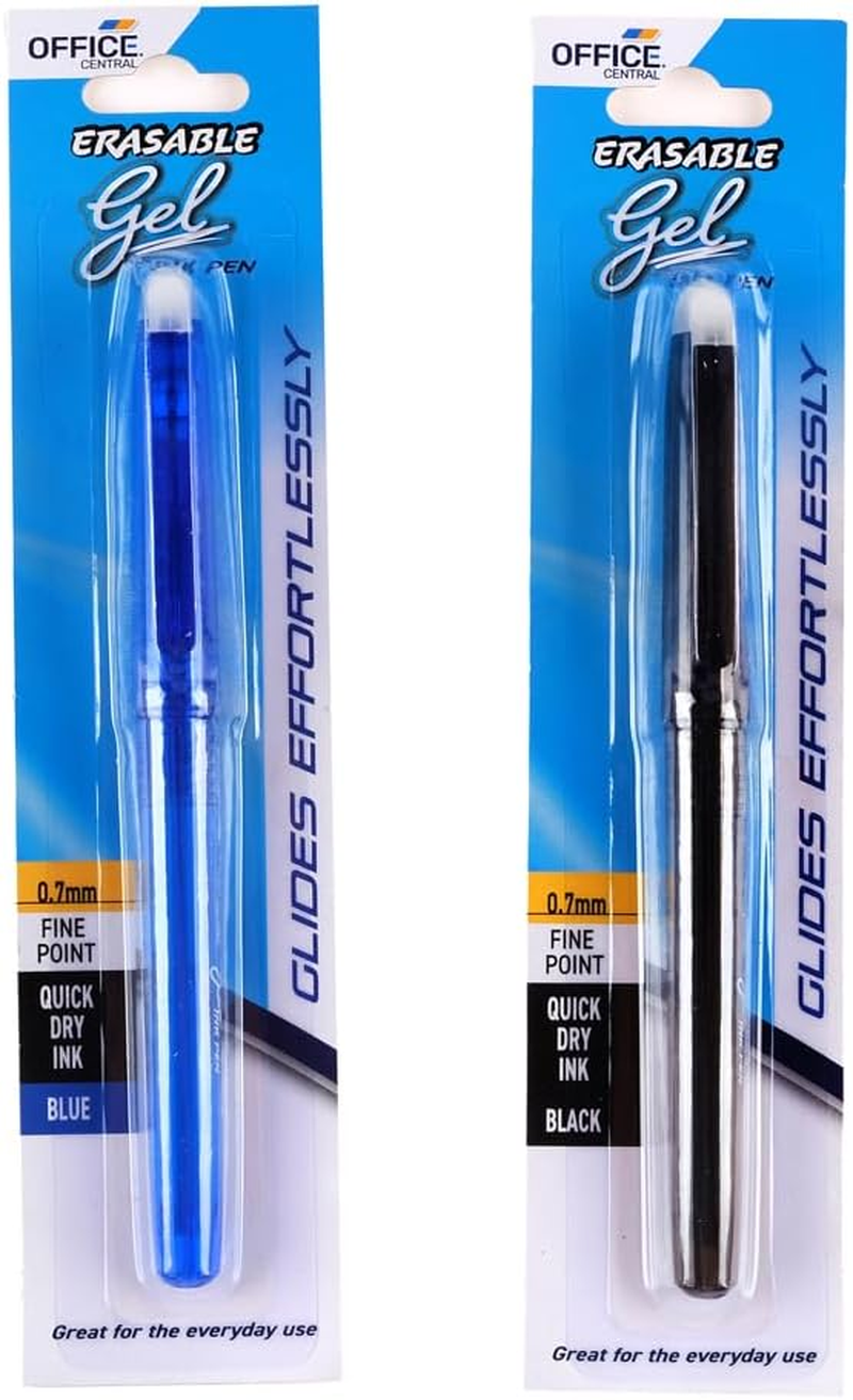 0.7Mm Fine Point Erasable Gel Pen, Assorted image number 2