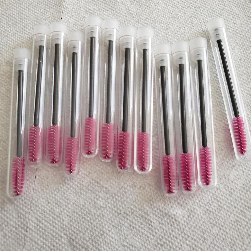 EOMECUIGAO 5Ml Clear Plastic Test Tubes 50Pcs with Push-Cap, 12 X 84Mm