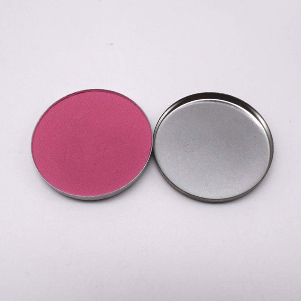 20 Pieces Empty round Metal Tin Palette Pans round Metal Pans Cosmetic Eyeshadow Pans for Eyeshadow Palette Magnetic Makeup Palette, 36Mm Diameter 3.5Mm Height image number 1