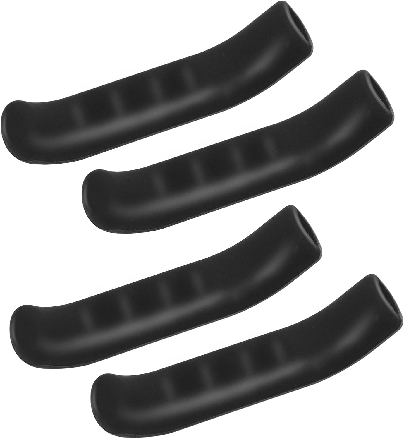 2 Pairs of Folding Bicycle Mountain Bike Handles Bicycle Brake Guard Soft Silicone Anti-Slip and Shock Absorber Guard