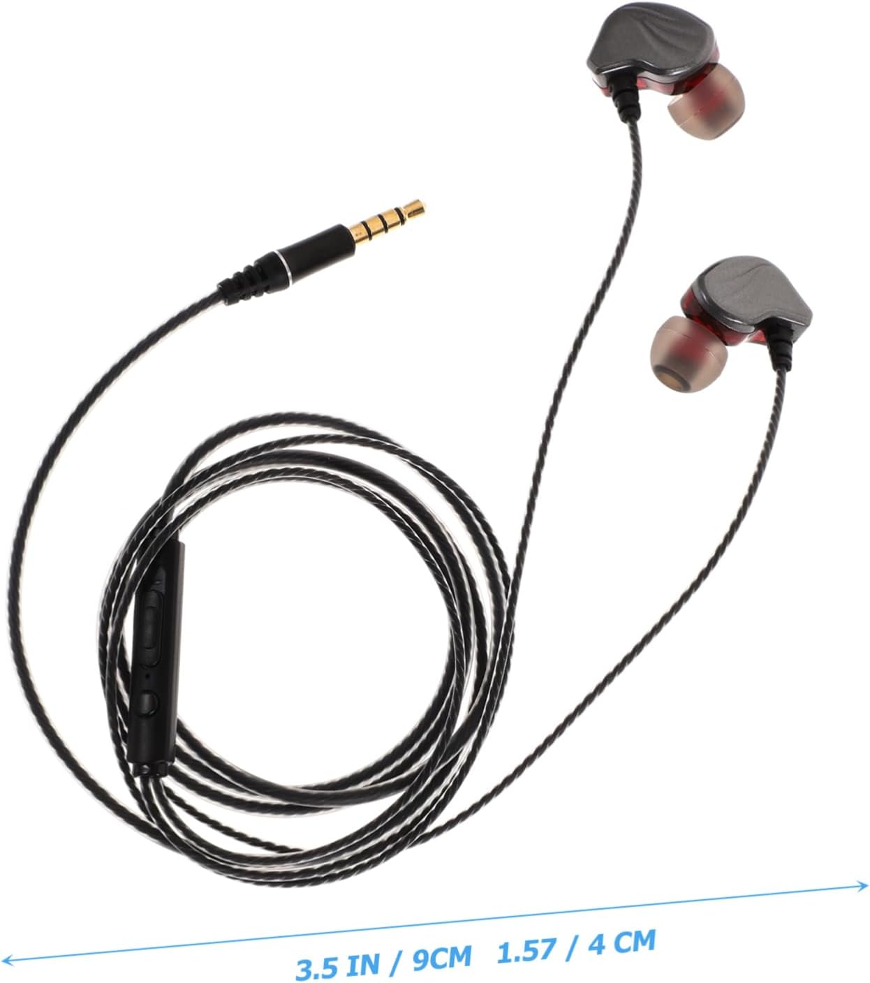 VERDANVERSE -Ear Type-C Earphones with Subwoofer Bass and Microphone for Phone Tablet Wired Gaming Headset Grey Suitable for Sports and Audio Output Devices image number 1