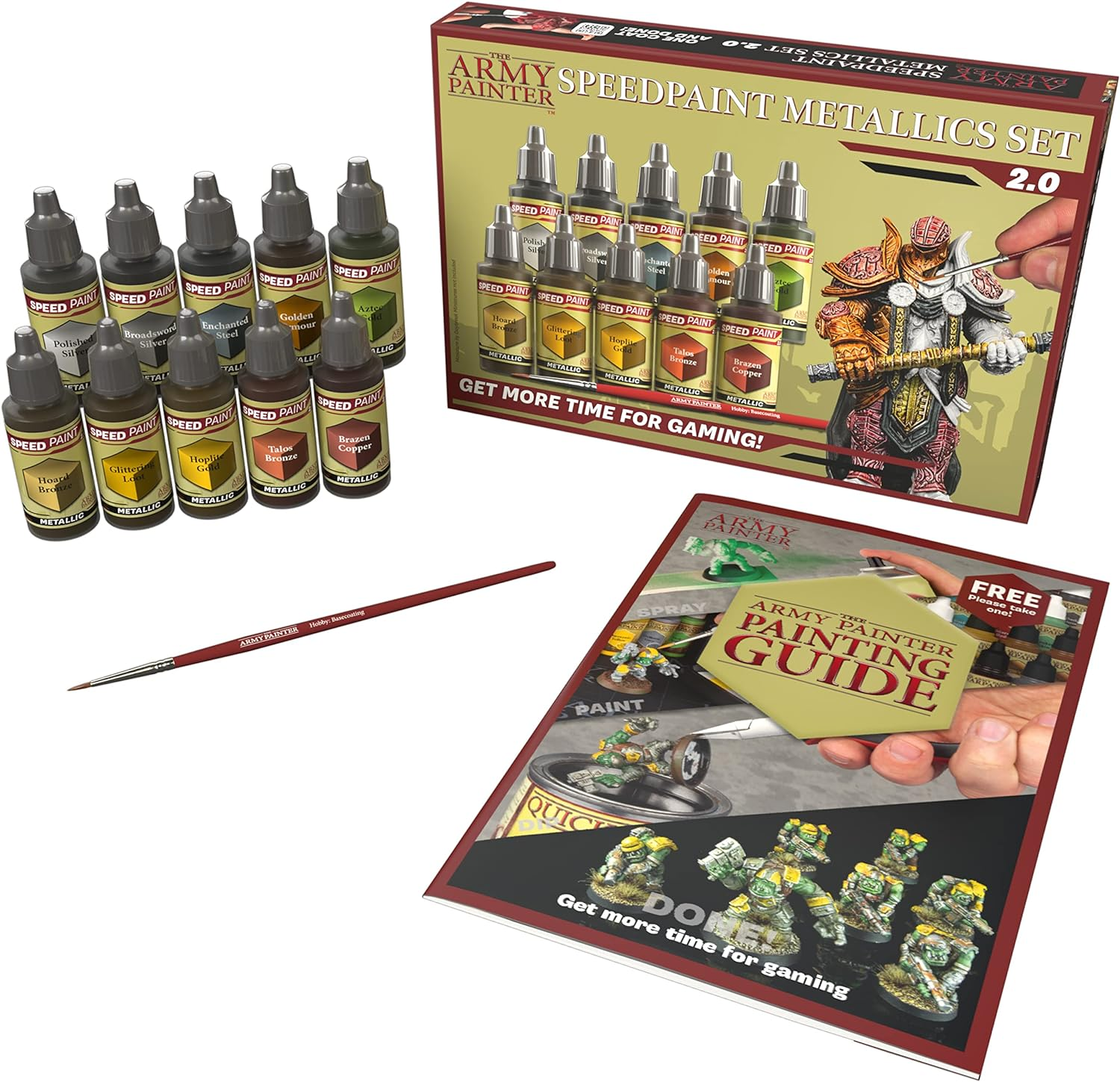 The Army Painter 2.0 Speedpaint Metallics Set image number 5