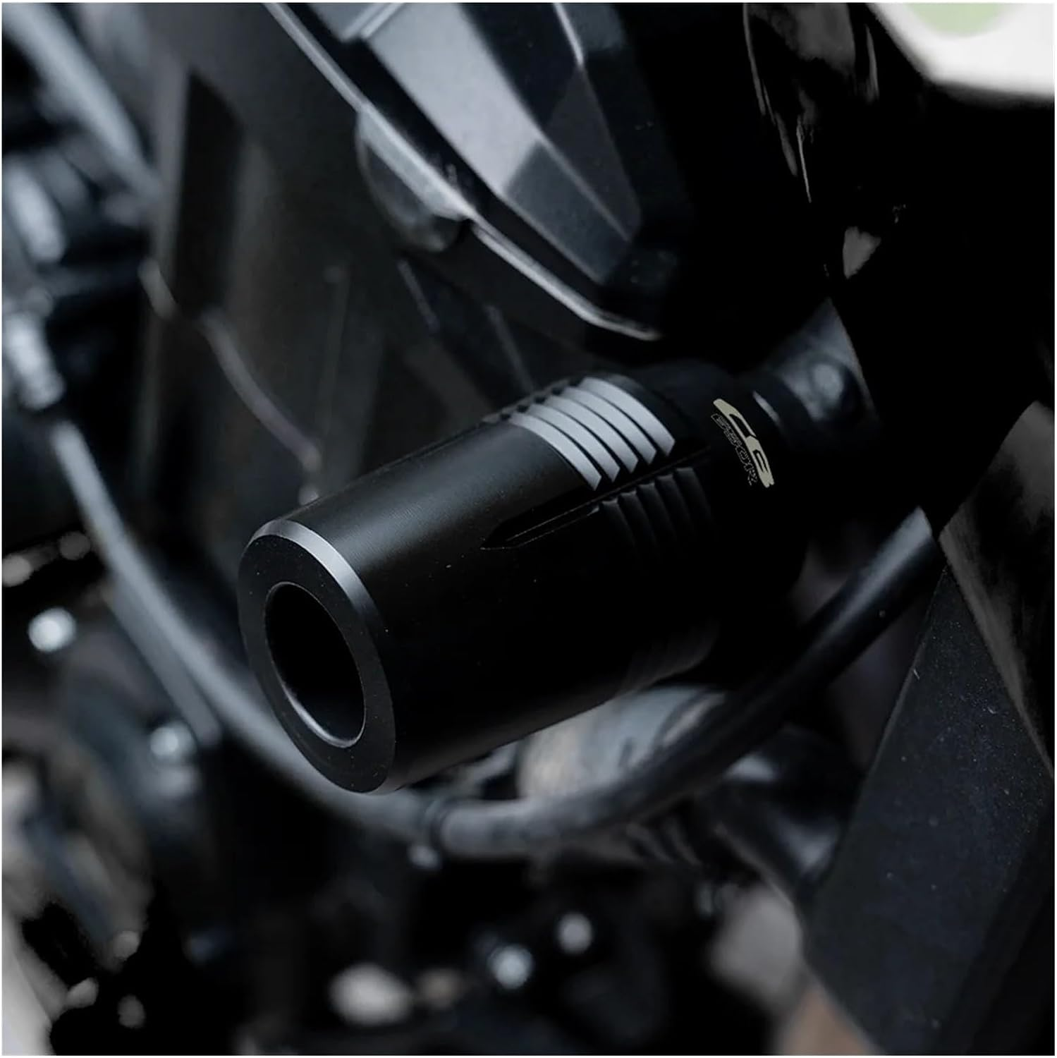 Kurkur Universal Compatible with CB650R CB 650R 650 R 2019-2022 2023 Motorcycle Falling Protection Engine Frame Slider Crash Pad Accessories, Black image number 3