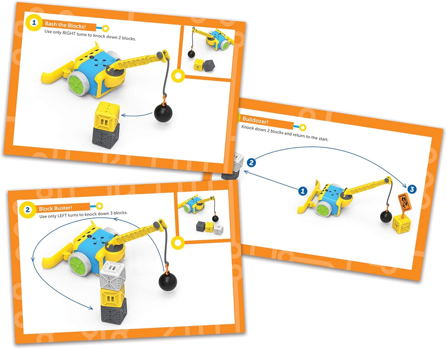 Learning Resources Botley Crashin' Construction Challenge Accessory Set (Botley Not Included) - 10 Pieces, Ages 5+ Coding for Kids, image number 5