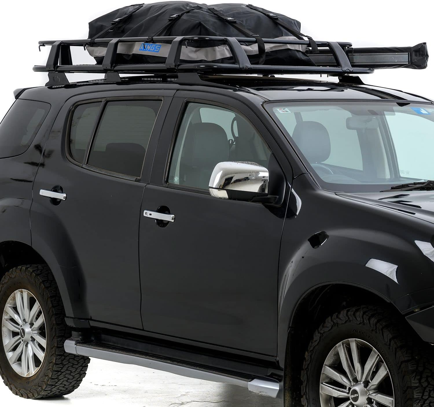 Adventure Kings Half-Length Premium Waterproof Roof Top Bag for Utes Suvs 4WD 34 X 85 X 108Cm image number 2