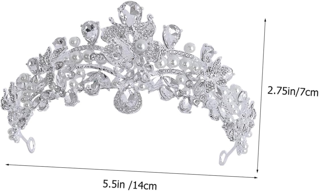 Baluue Wedding for Bride Luxurious Rhinestone Hair Jewelry for Prom and Parties Elegant Accessory for Women for Pageants and Special Occasions image number 6