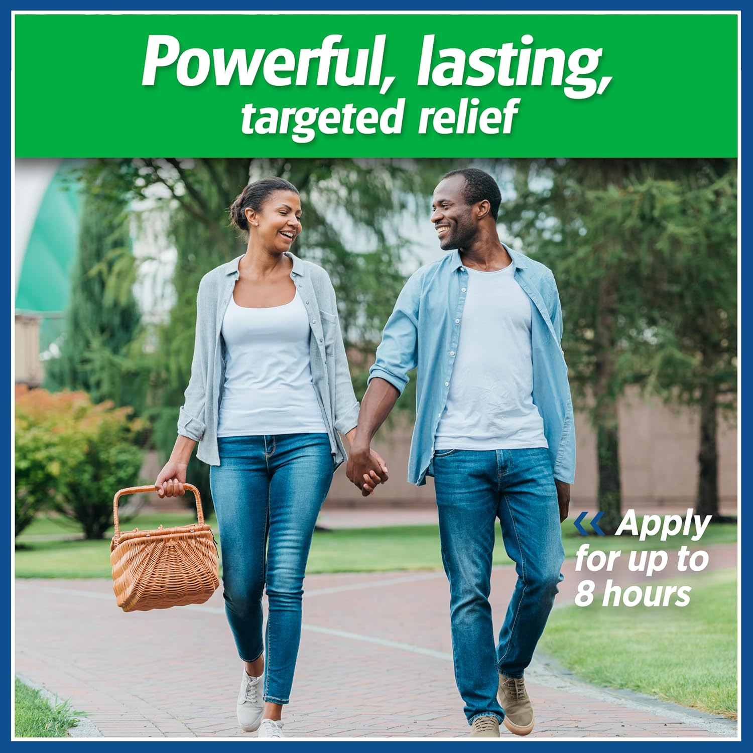 Salonpas Maximum OTC Strength Lidocaine 4% Pain Relieving FLEX Patch, Apply for up to 8 Hours, Unscented, Thin, Flexible, Lightweight, Patch Stays in Place, 7 Patches