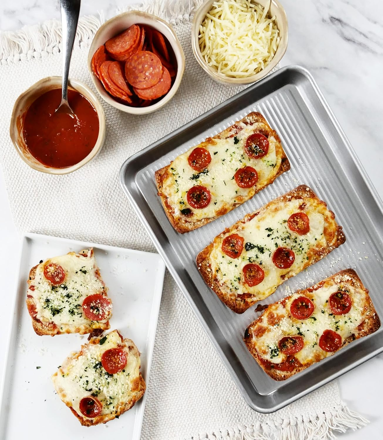 USA Pan Bakeware Nonstick Quarter Sheet Pan, Baking Sheet Aluminized Steel image number 5