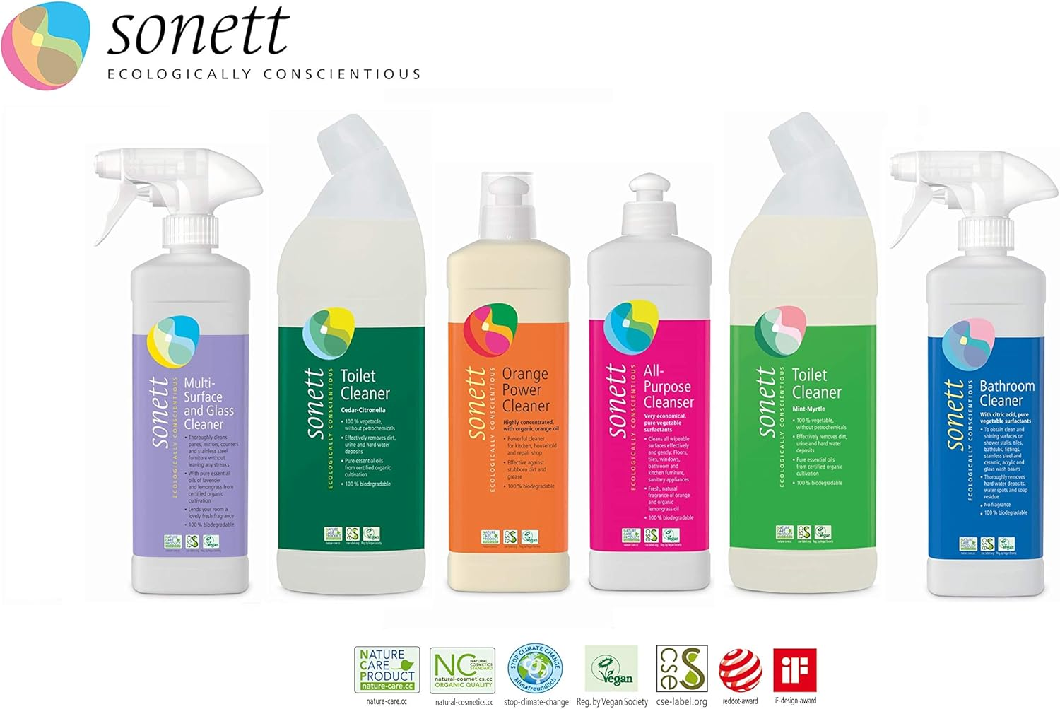 Sonett Orange Power Cleaner, 500 Milliliters image number 4