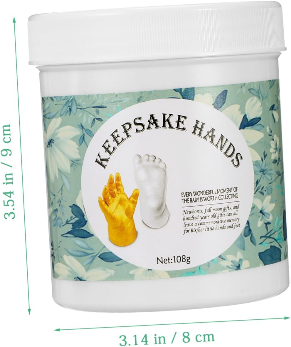 UPKOCH Hand Casting Kit Newborn Keepsake Hand Mold Powder for First Memories for Shower Craft Kits for Boys and Girls