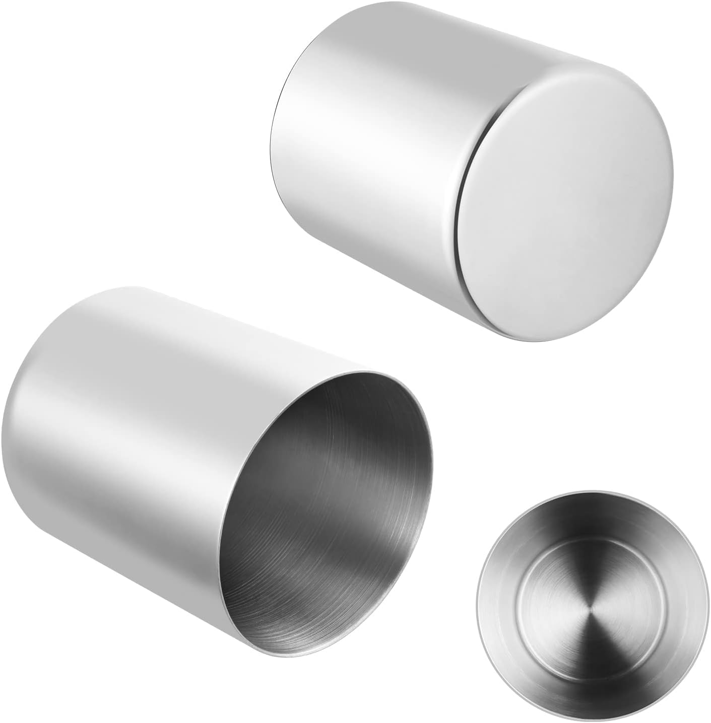 Pencil Holder for Desk,Stainless Steel Desktop Pen Holder,Pencil Holder,Pencil Cup,Pencil Pot, Makeup Brush Holder,Stationery Organizer (Silver, One Size)