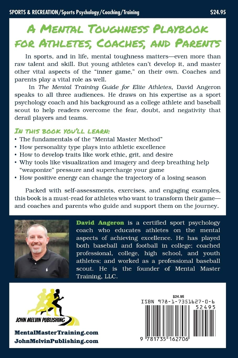 THE MENTAL TRAINING GUIDE for ELITE ATHLETES: How the Mental Master Method Helps Players, Parents, and Coaches Create a Championship Mindset image number 2