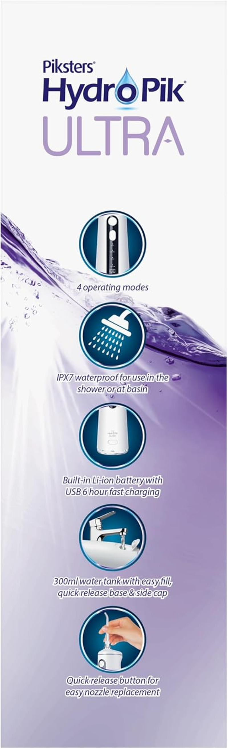 Piksters Hydropik Ultra Water Flosser image number 6