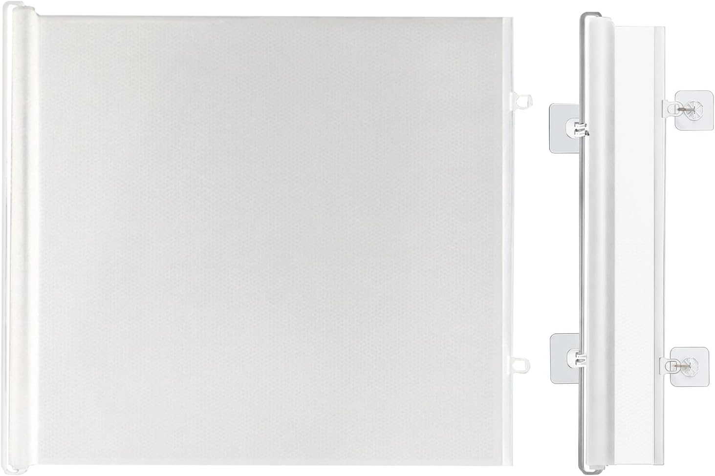 Tuxuseo Pet Gate, Retractable Dog Gate - Adjustable No Drilling Pet Accessories for Indoor Outdoor Stairs Hallway Doors image number 4