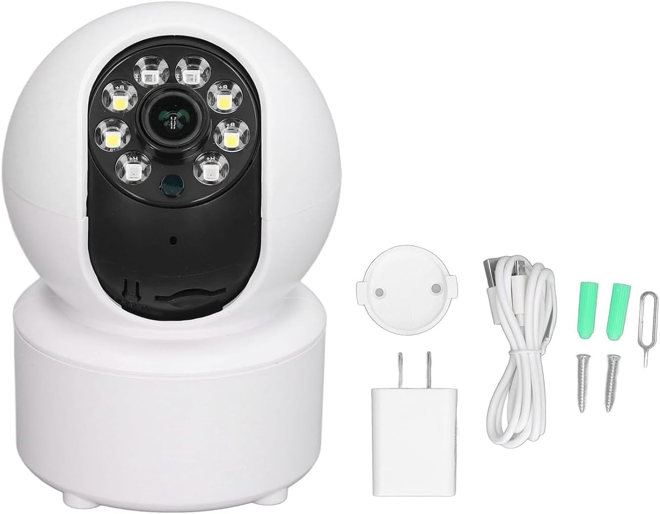 Wifi Smart Indoor IP Camera &ndash; 1080P HD Two-Way Audio Easy Wireless Setup Baby and Home Monitoring image number 6