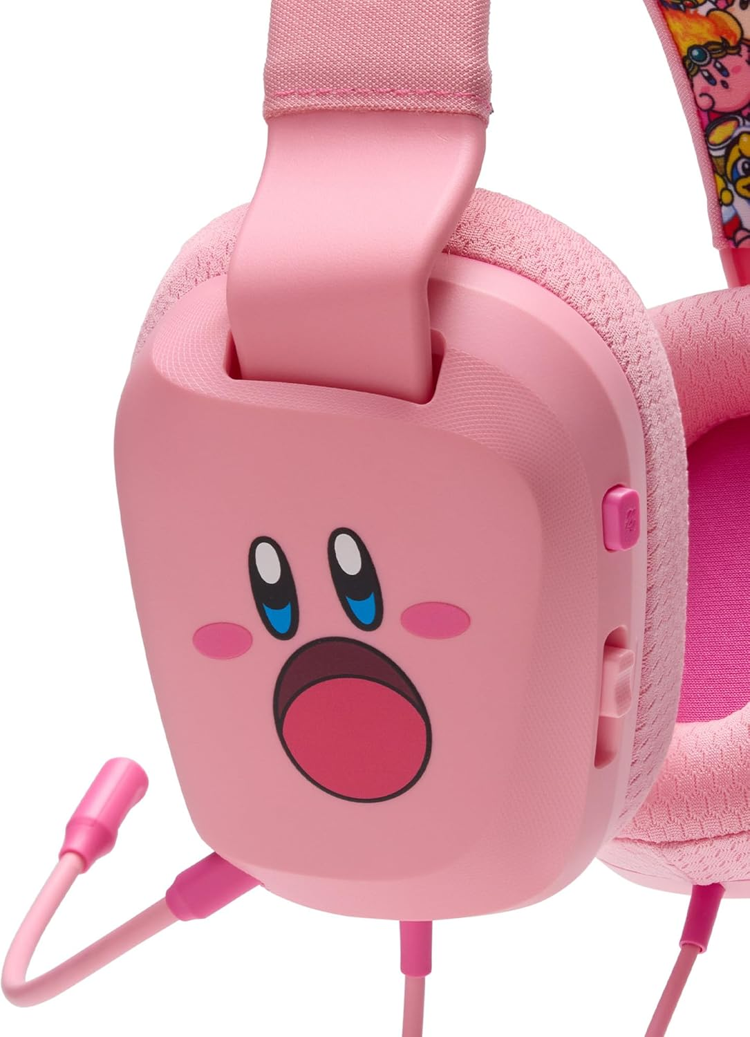 Powera Wired Stereo Headset for Nintendo Switch - Kirby Mouthful image number 3