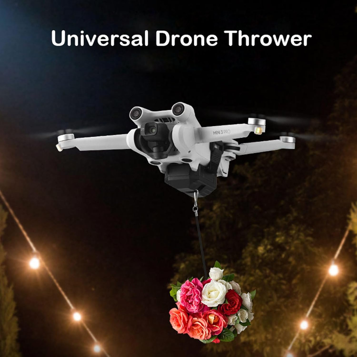 LICHIFIT Drone Airdrop System Universal for DJI Mavic 3 / Mini 3 Pro/Mavic Air 2 / Air 2S / Mavic Pro Drone Thrower Transport Delivery Release Dropping Device image number 6
