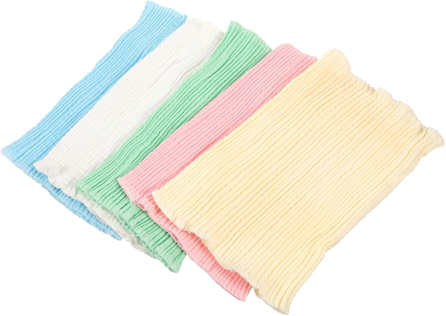 5Pcs Newborn Baby Belly Band Cotton Infant Belly Wrap Protective Navel Cover Soft Elastic Wide Design Portable Cord Belt for Baby Girls and Boys image number 5